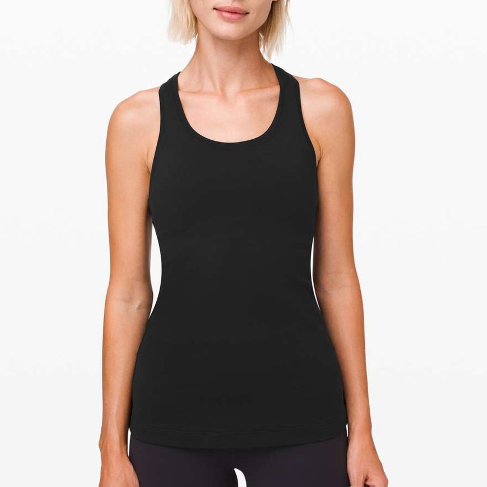 Lululemon Racerback Tank Top in Black